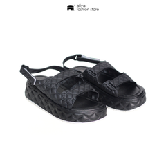 Ladies Comfy Heel Sandal 688