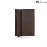 Contacts Leather Card Holder Wallet