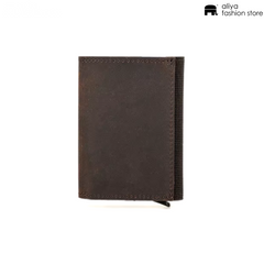 Contacts Leather Card Holder Wallet