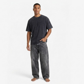 Top Line Acid Washed Oversized Plain T-Shirt