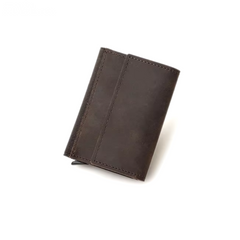 Contacts Leather Card Holder Wallet