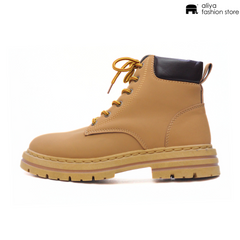Balyghaioa Men's Casual lace up Boot HK12