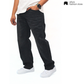 Lavi's Washed Black Denim Jeans