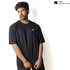 Limarak Oversized Graphic Tee - Black Roses