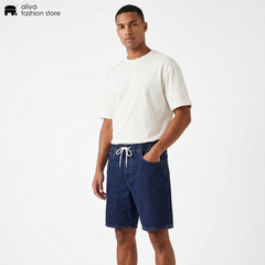 Timing Fashion Acid Washed Denim Code Short
