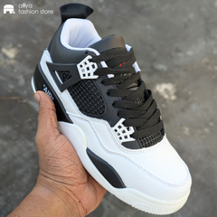 Jordan 4 Retro White- Black
