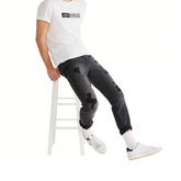 Aeropostale Black Ripped Skinny Premium Jean