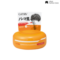 Gatsby Moving Rubber Loose Shuffle Hair Styling Wax 80g