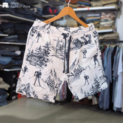 Aliya Printed Corduroy Code Short JCS501