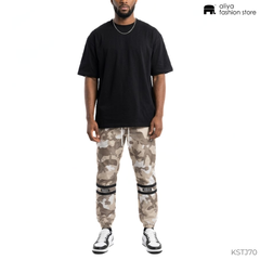 KUSH.CO Camo taffeta Jogger Pant KSTJ70