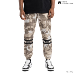 KUSH.CO Camo taffeta Jogger Pant KSTJ70