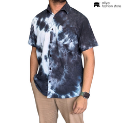 Popcorn Tie Dye Short Sleeve Shirt