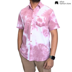 Popcorn Tie Dye Short Sleeve Shirt