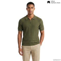 Qingwai Collar T-Shirt Q9363