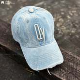 QY Washed Denim Cap