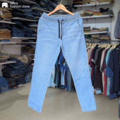 Unisex Regular Fit Denim Jogger Pant