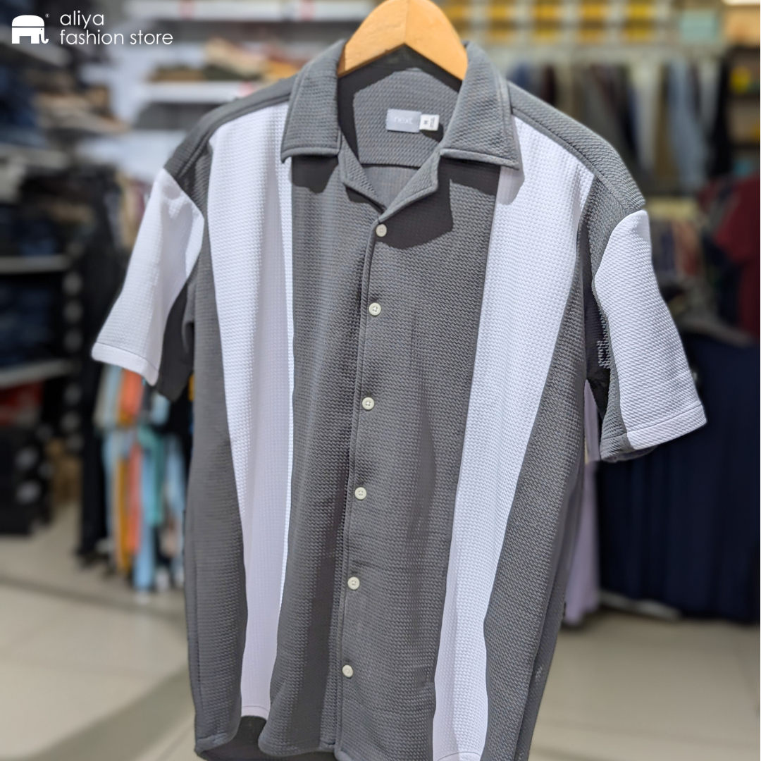 Next Striped Short Sleeve Shirt