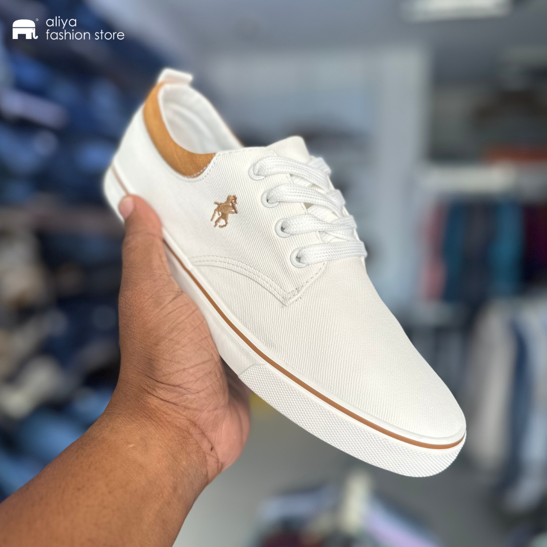 Polo White Sneaker Shoe