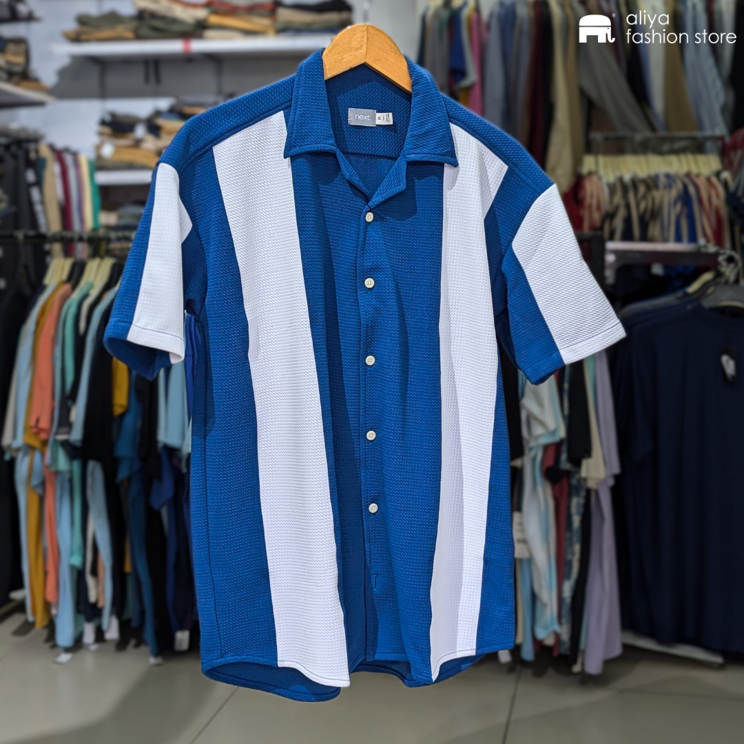 Next Striped Short Sleeve Shirt