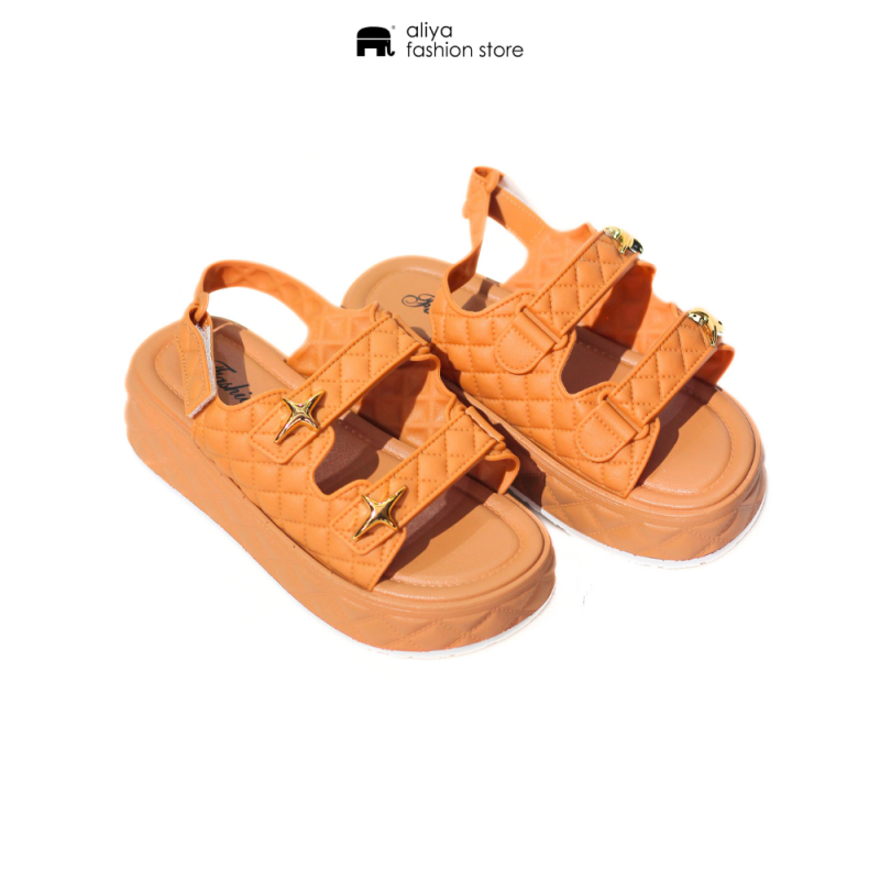 Ladies Comfy Heel Sandal 688