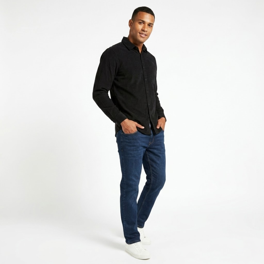 Shelly Dior Corduroy Long Sleeve Shirt