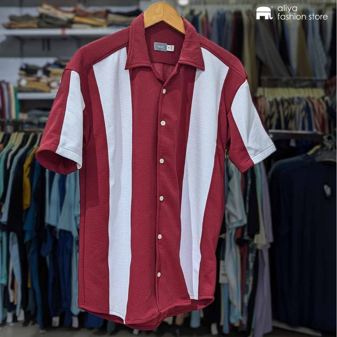 Next Striped Short Sleeve Shirt