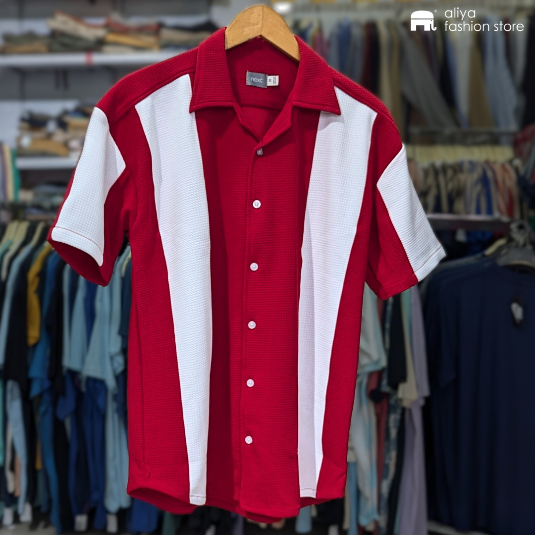 Next Striped Short Sleeve Shirt