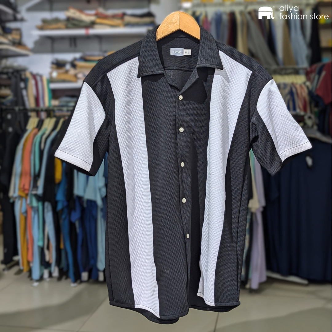 Next Striped Short Sleeve Shirt