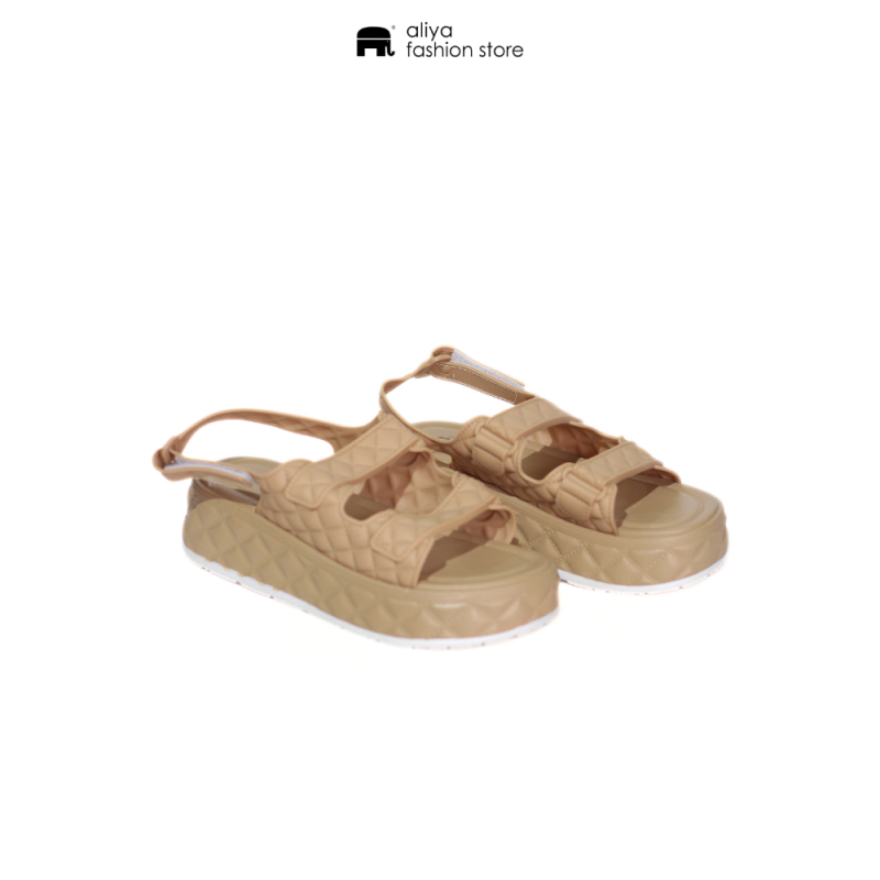 Ladies Comfy Heel Sandal 688