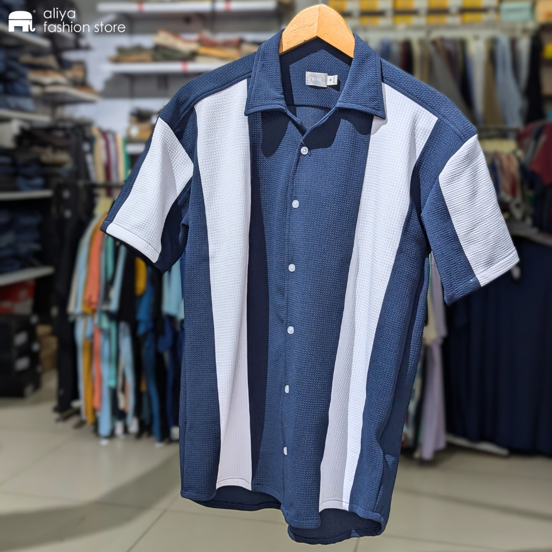 Next Striped Short Sleeve Shirt