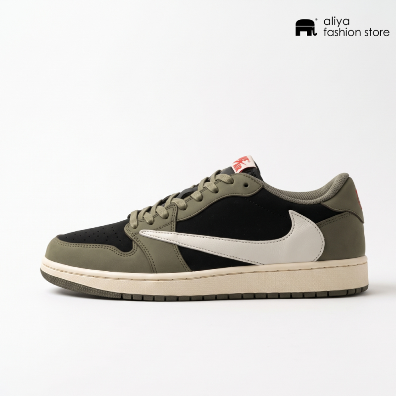 Nike Travis Scott x Air Force 1 Low Green Black MAJ01