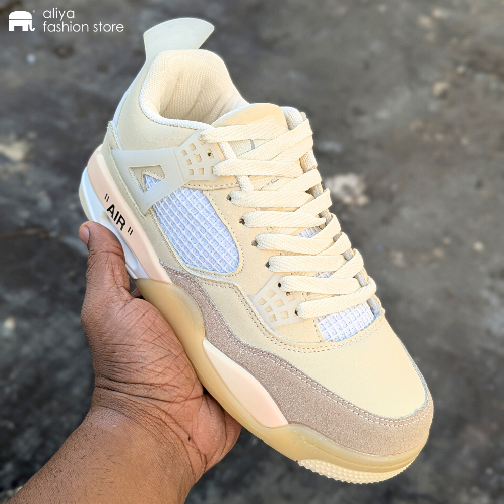 Jordan 4 Retro  Off-White Sail