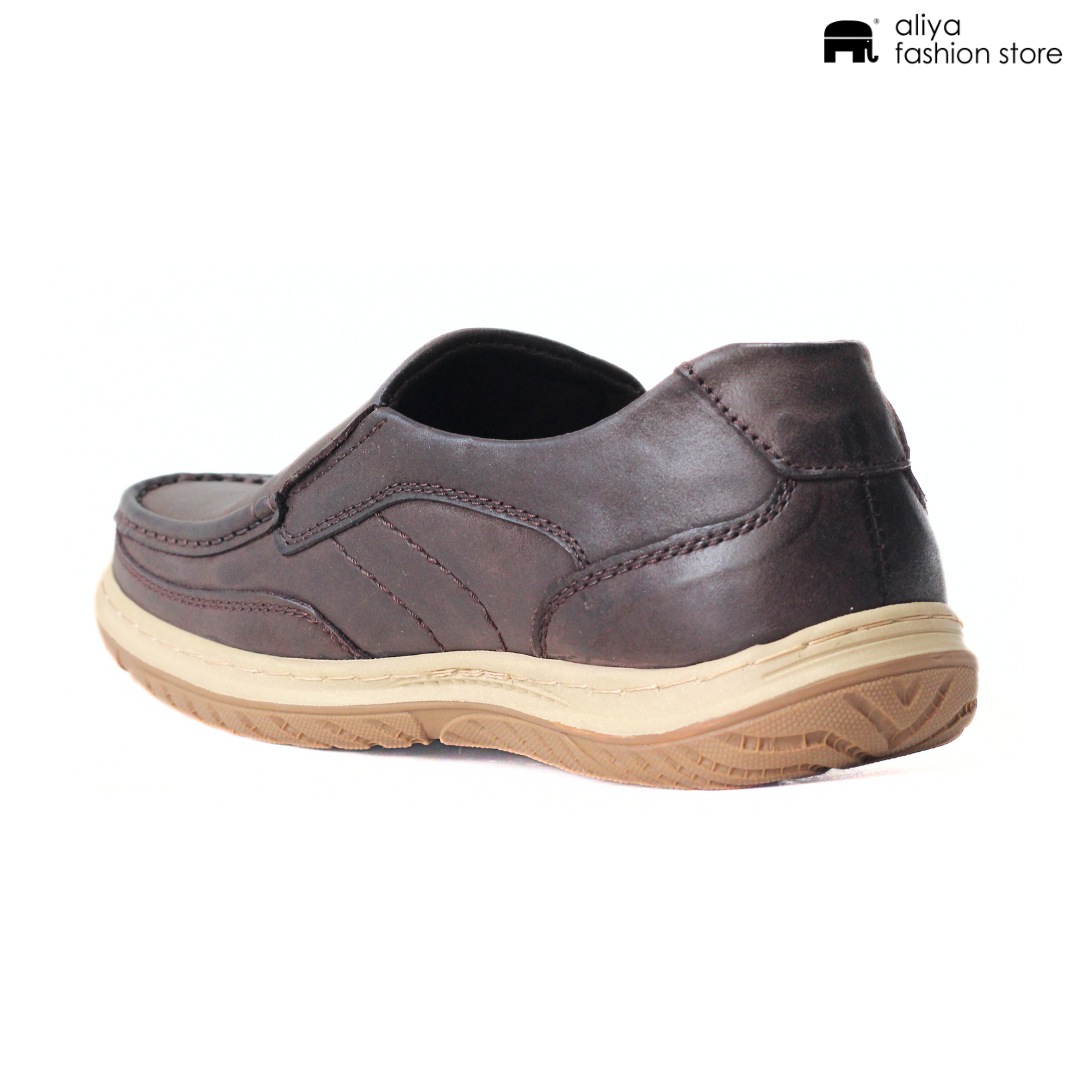 Comfy Leather Loafer Shoe 2501