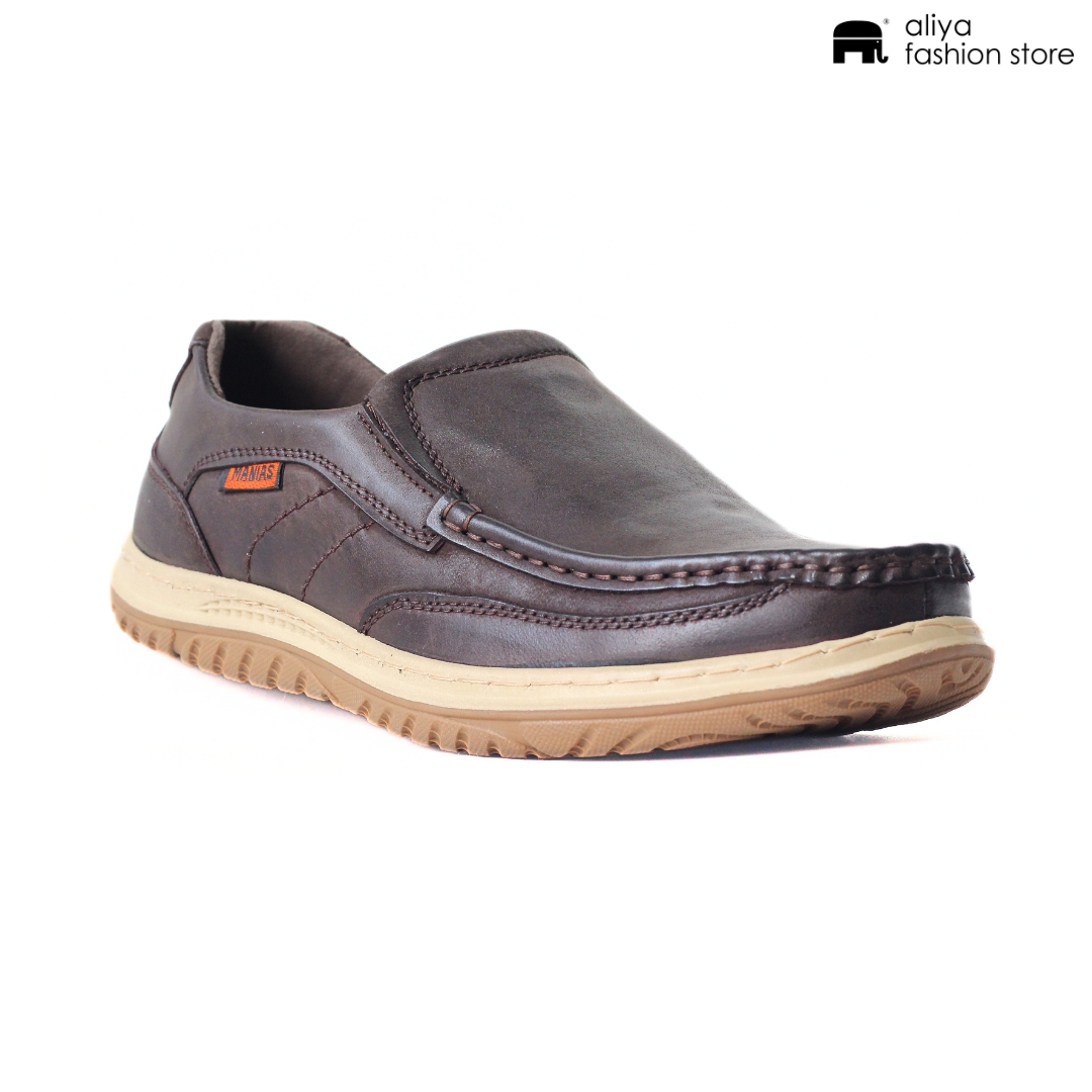 Comfy Leather Loafer Shoe 2501