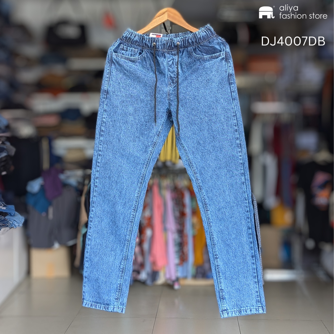 Men's Acid Washed Denim Jogger Pant DJ4007