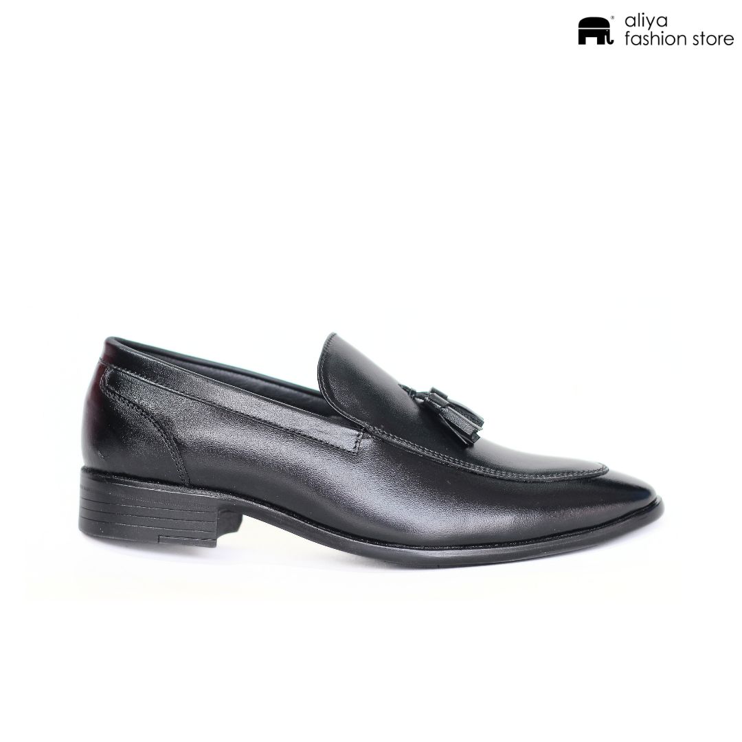 Carbon Premium Leather Loafer Shoe F23001