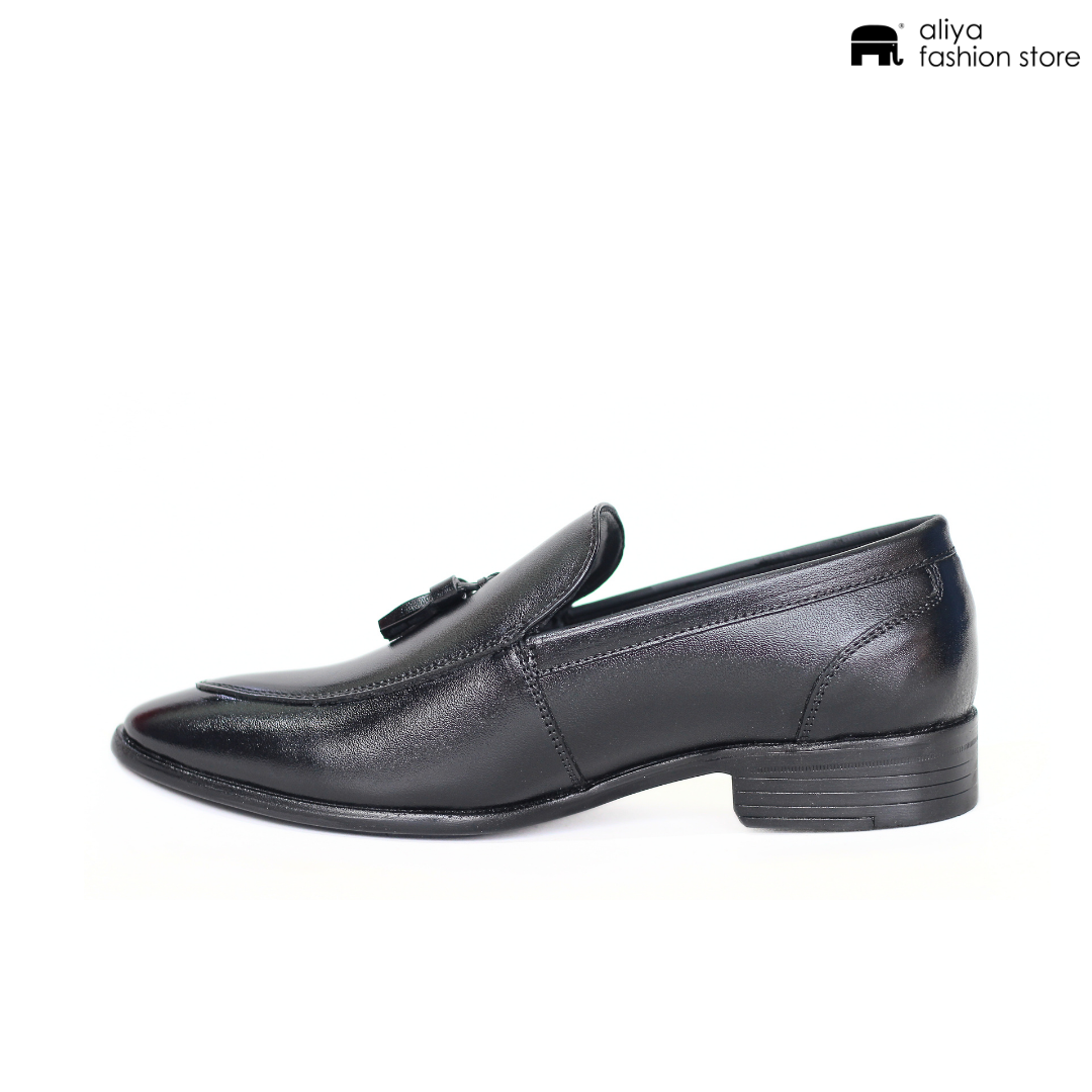 Carbon Premium Leather Loafer Shoe F23001