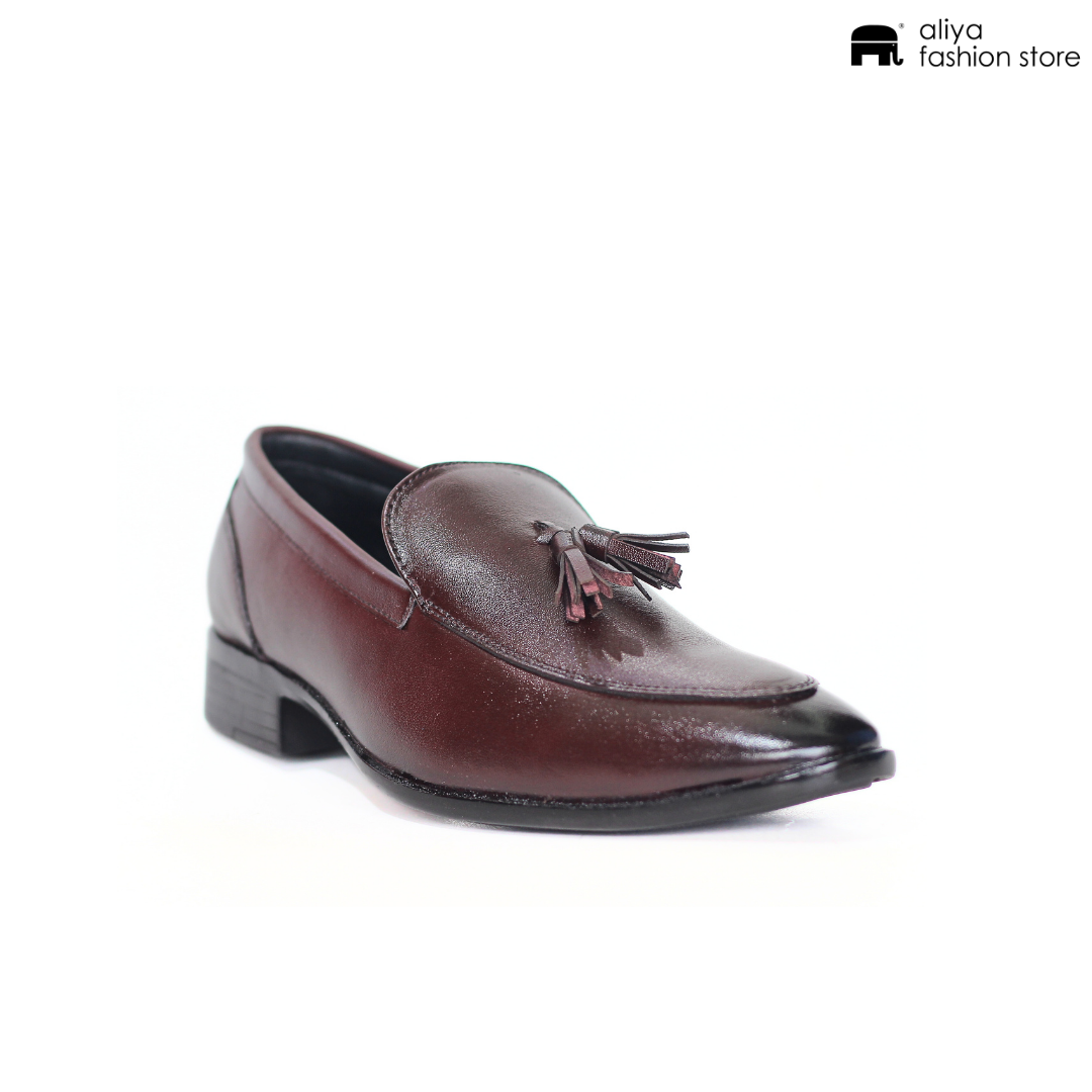 Carbon Premium Leather Loafer Shoe F23001