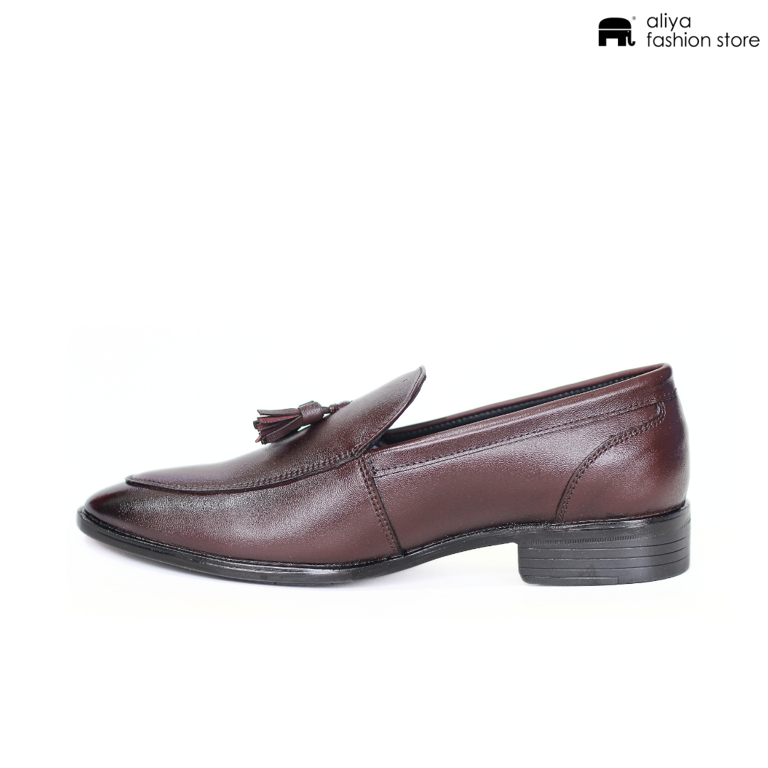 Carbon Premium Leather Loafer Shoe F23001