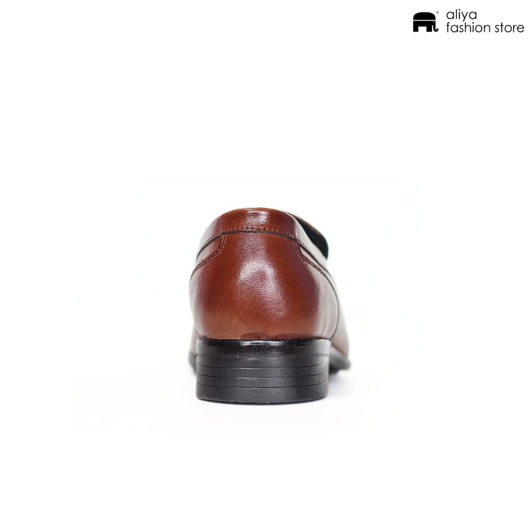 Carbon Premium Leather Loafer Shoe F23001