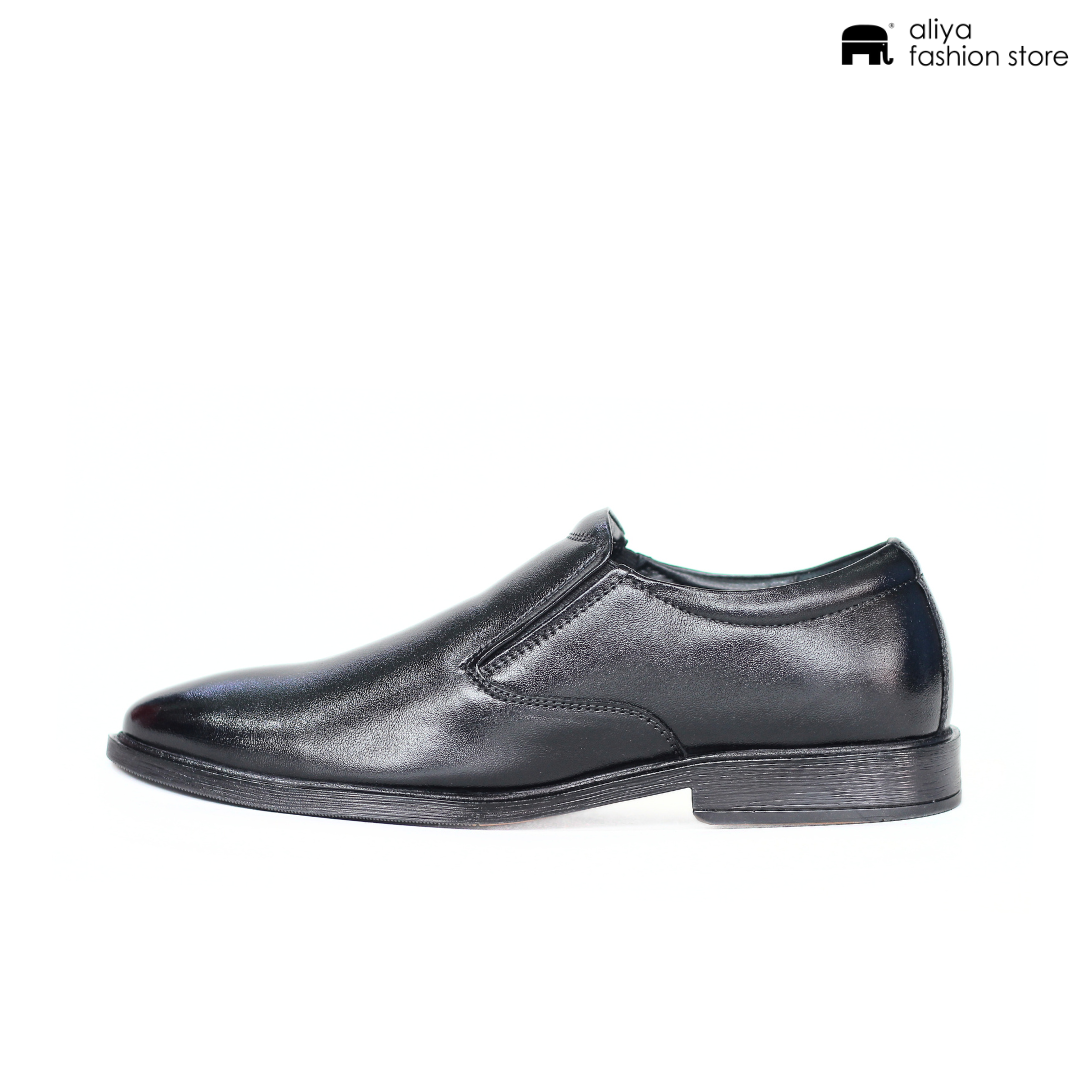 Carbon Premium Leather Loafer Shoe F2964