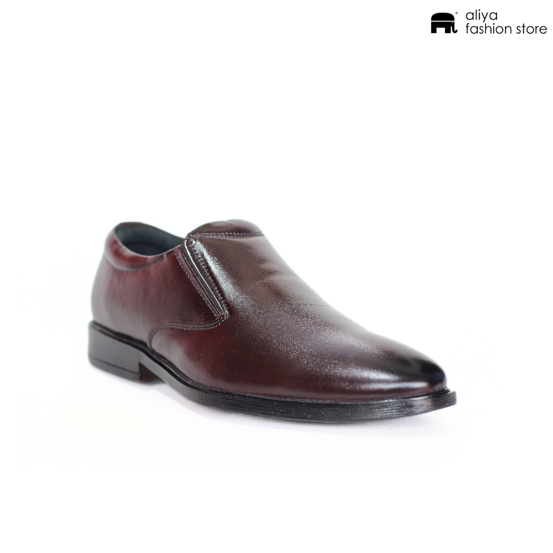 Carbon Premium Leather Loafer Shoe F2964