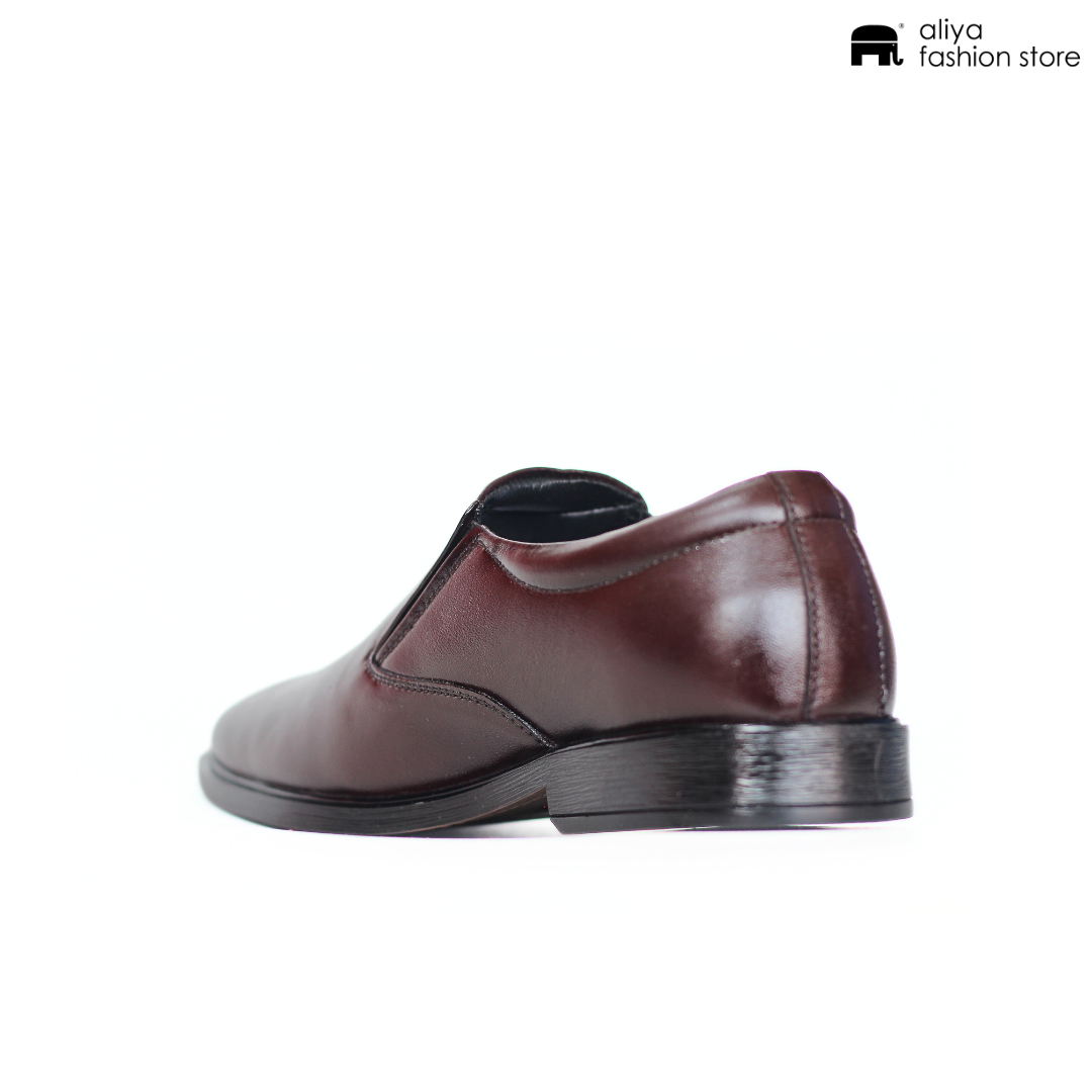 Carbon Premium Leather Loafer Shoe F2964