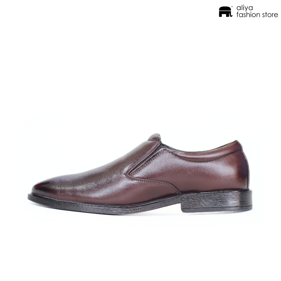 Carbon Premium Leather Loafer Shoe F2964