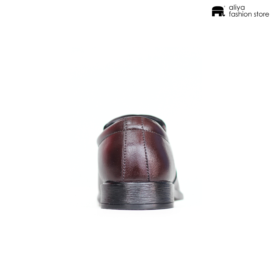 Carbon Premium Leather Loafer Shoe F2964