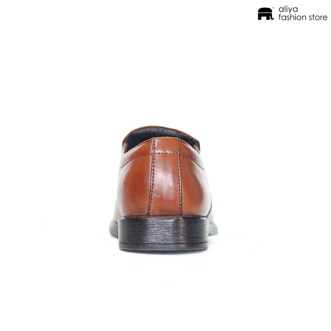 Carbon Premium Leather Loafer Shoe F2964