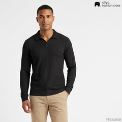 Future Long Sleeve Collar T-Shirt FT9241