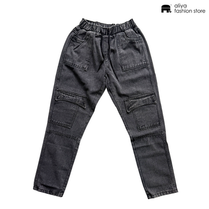 Alaya Pocket Detail Cargo Pants