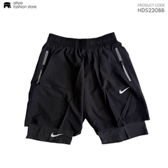 Branded DriFIT Short with Inner Tights NDS220