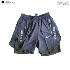 Branded DriFIT Short with Inner Tights NDS2481
